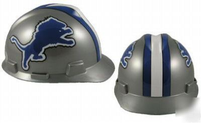 New nfl detriot lions hardhat hard hat msa