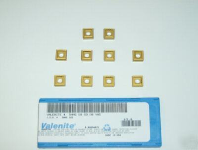 New valenite carbide insert 10 pack - snmg 09 03 08 VN5