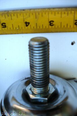 1 to 5 algood maxx 6 chrome swivel casters 2