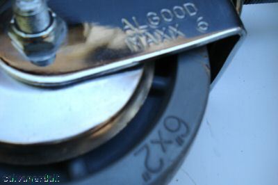 1 to 5 algood maxx 6 chrome swivel casters 2