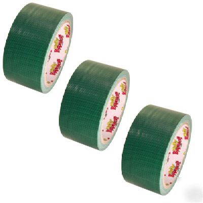 3 rolls dark green duct tape 2