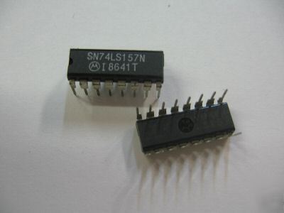 543PCS p/n SN74LS157N ; ic quad 2-1 data sel/mux 16-dip