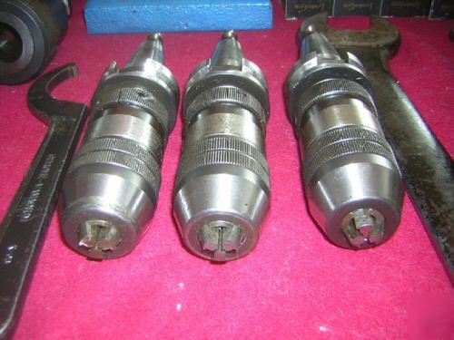 Bt-30 lyndex tool holders w/ collets & accesories