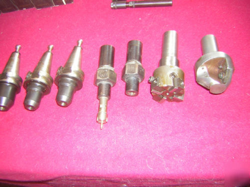 Bt-30 lyndex tool holders w/ collets & accesories