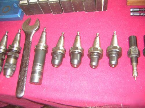 Bt-30 lyndex tool holders w/ collets & accesories