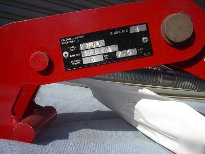 Caldwell beam flange clamp #BFC1, 1 ton, 3