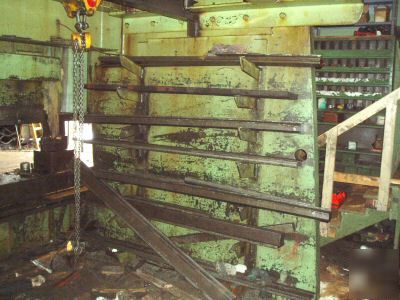 Chicago 600 ton press brake mfg in 1959 model 600-hv-10