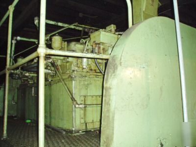Chicago 600 ton press brake mfg in 1959 model 600-hv-10