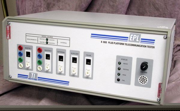 Epl x-900 plus platform telecommunications tester