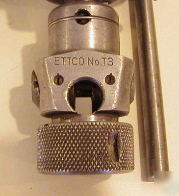 Ettco emrick # 3B sensitive tapping attachment 