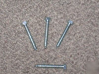 Hex hd. lag screws - 5/16 x 1 3/4 zinc 5 lb. box