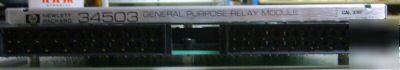 Hp agilent 34503 vxi general purpose relay module