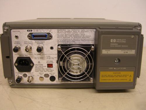 Hp (agilent) 8563E spectrum analyzer, 9 khz - 26.5 ghz