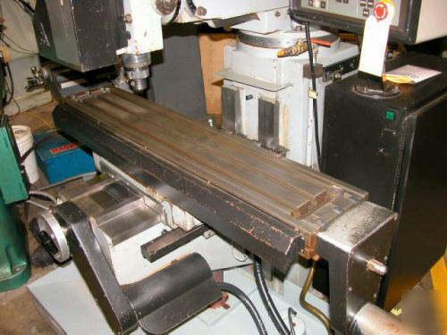 Hurco hawk #KM5P 3 axis knee type cnc vertical mill