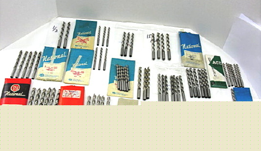 New 77 jobber drills high helix fast spiral fractional