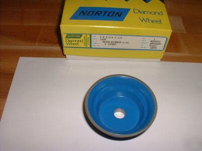 New diamond flaring cup wheel typ 11V9 3X1-1/4X1/2 