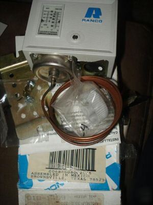 New ranco 010-1409 medium temperature control in box 