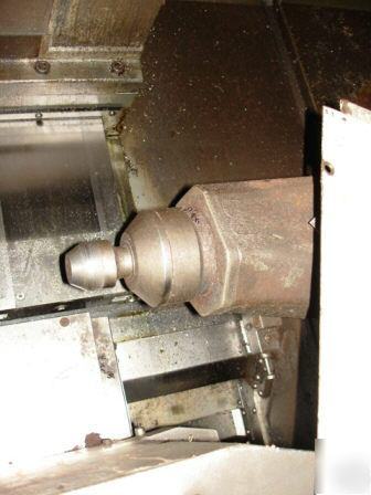 Okuma lu-15 cnc lathe twin turrets OSP7000L just reduce
