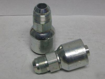 Parker hydraulic hose crimp fittings 10371-8-8