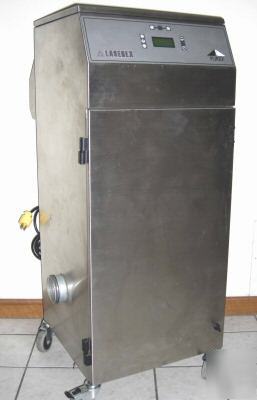 Purex fume extractor-engraver, industrial applications 