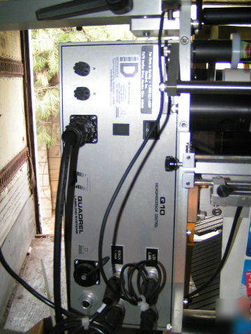 Quadrel labeling system model q 10