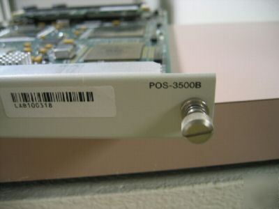Spirent smartbits pos-3500B 3500BS OC3/OC12 Â 
