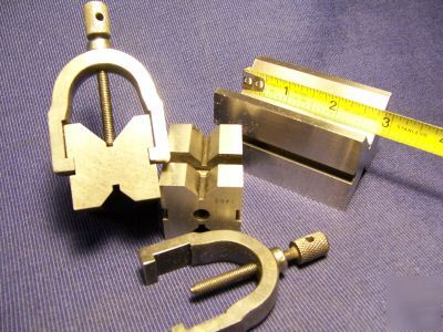 Starrett v-blocks. small, used. 