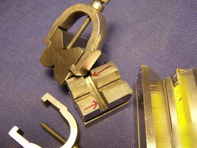 Starrett v-blocks. small, used. 