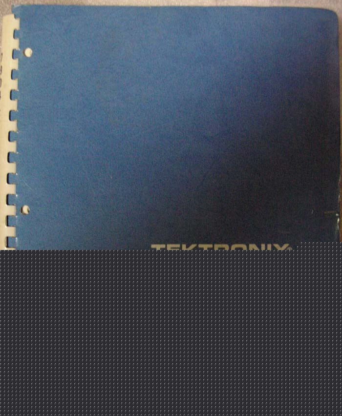 Tektronix 7904 oscilloscope service manual