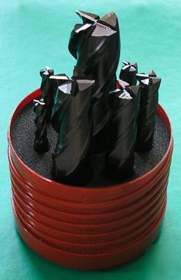 Two 3MM HSSCO8 tialn coated end mill @-@ quality @-@