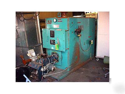 Burnham gas fired boiler, 46.4 hp output