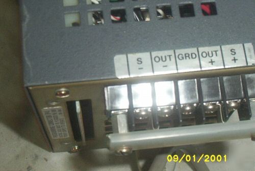 Kepco dc power supply ate 55-2M 