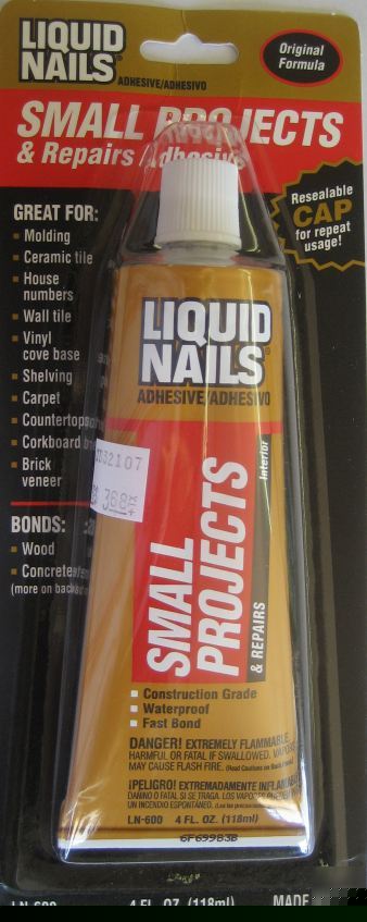 Liquid nails small project & repairs adhesive-maa LN600