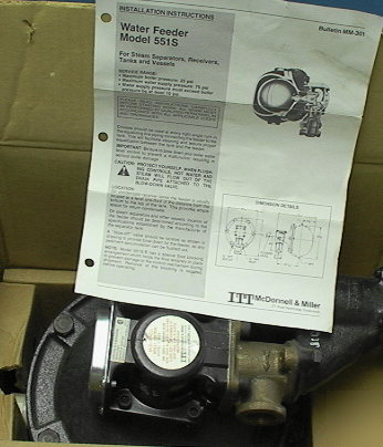 Mcdonnell & miller 551S water feeder