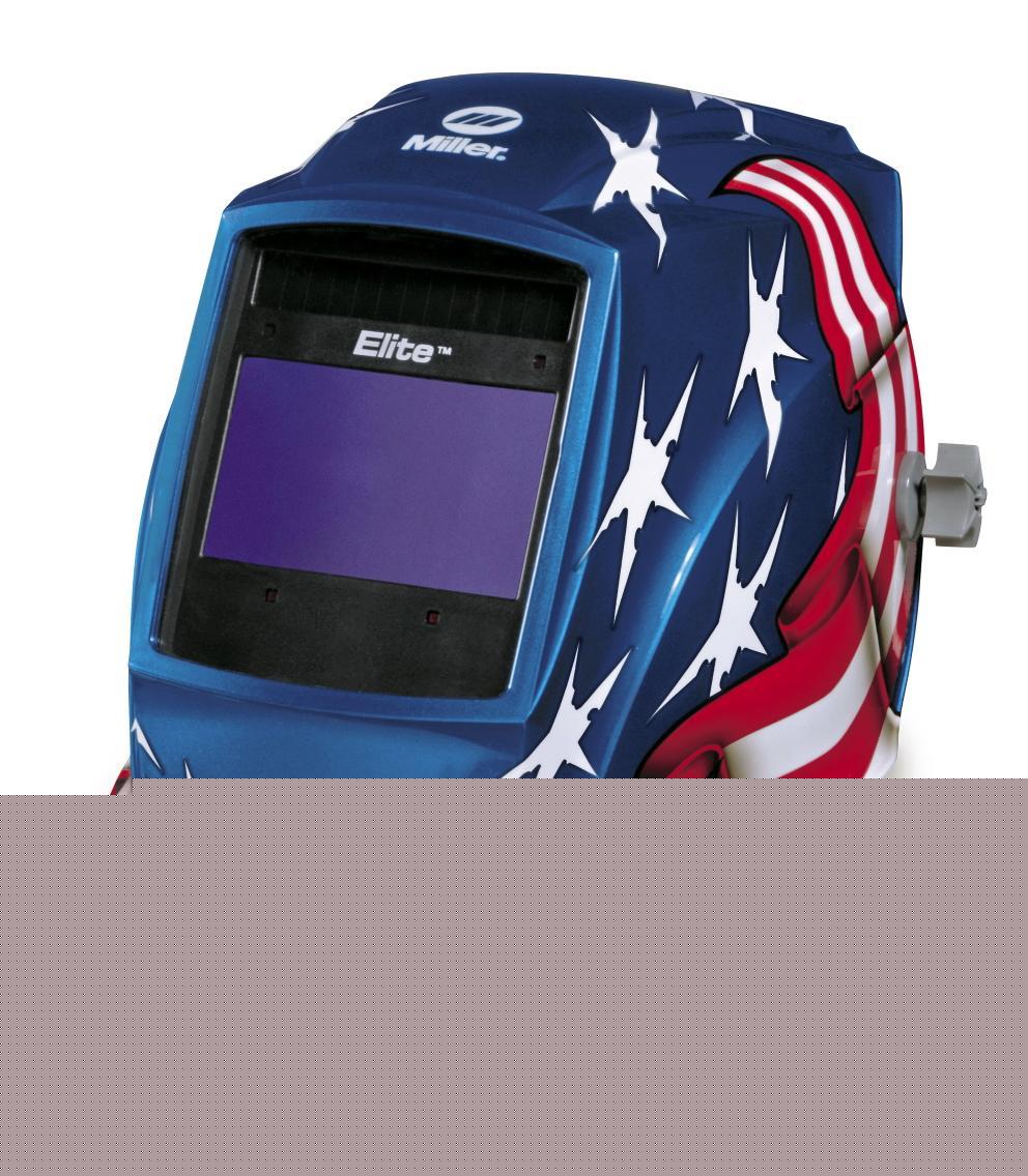 Miller elite stars & stripes ii welding helmet 234065