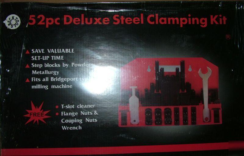 New 52 pc hold down clamp set for bridgeport mill