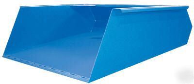 New V96-5 snow scoop and dump fork mounted forklift 