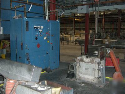 Pillar 150 kw induction melting furnace