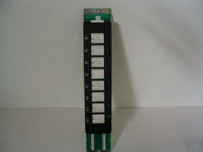 Simplex fire alarm 8 led/8 switch assy 562-814