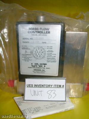 Unit ufc-2550 mass flow controller flow 3 slm gas N2