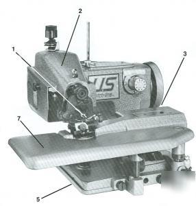 Us stitchline SL78-2 portable blindstitch machine 