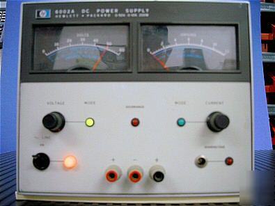 Used hp 6002A 50VDC 200W autoranging bench power supply