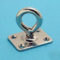 Swivel pad eye 304 stainless steel 3/16