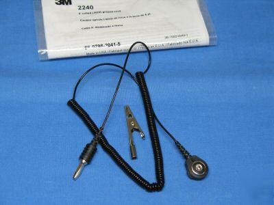 3M # 2240 ~ static control ground cord 