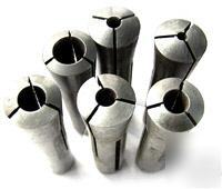 Bridgeport B3 round collets ( lot of 6)
