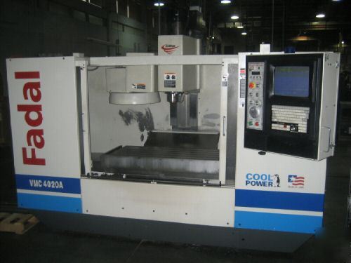 Fadal 4020, 15K spindle, 32MP control, gibbs cad/cam