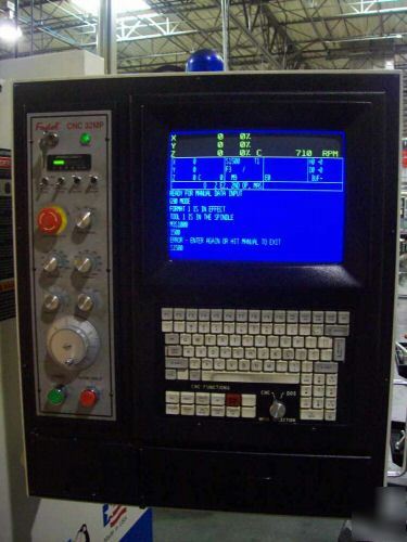 Fadal 4020, 15K spindle, 32MP control, gibbs cad/cam