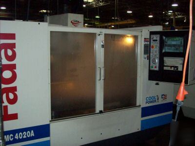 Fadal 4020, 15K spindle, 32MP control, gibbs cad/cam