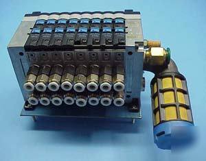 Festo 6083PNEUMATIC iso vdma electric 8 valve terminal