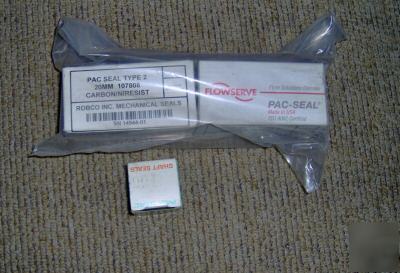 Flowserve pac seal mechanical seals 3PCS